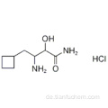 Cyclobutanbutanamid, β-Amino-α-hydroxy-hydrochlorid (1: 1) CAS 394735-23-0